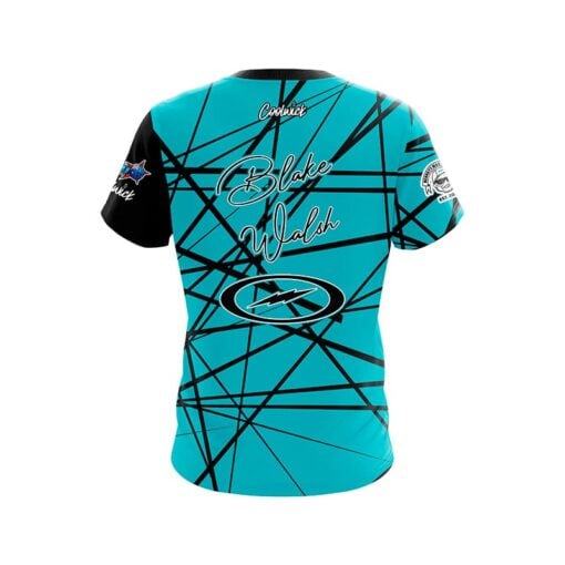 Storm Blake Walsh Teal Distracted CoolWick Bowling Jersey - Image 2