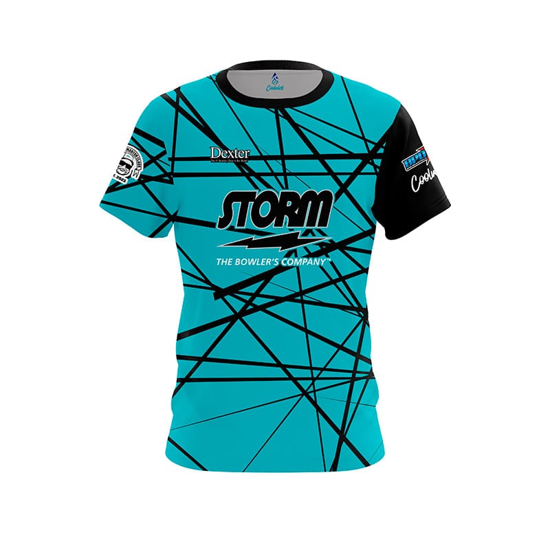 Storm Blake Walsh Teal Distracted CoolWick Bowling Jersey