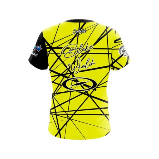 Storm Blake Walsh Yellow Distracted CoolWick Bowling Jersey - Image 2