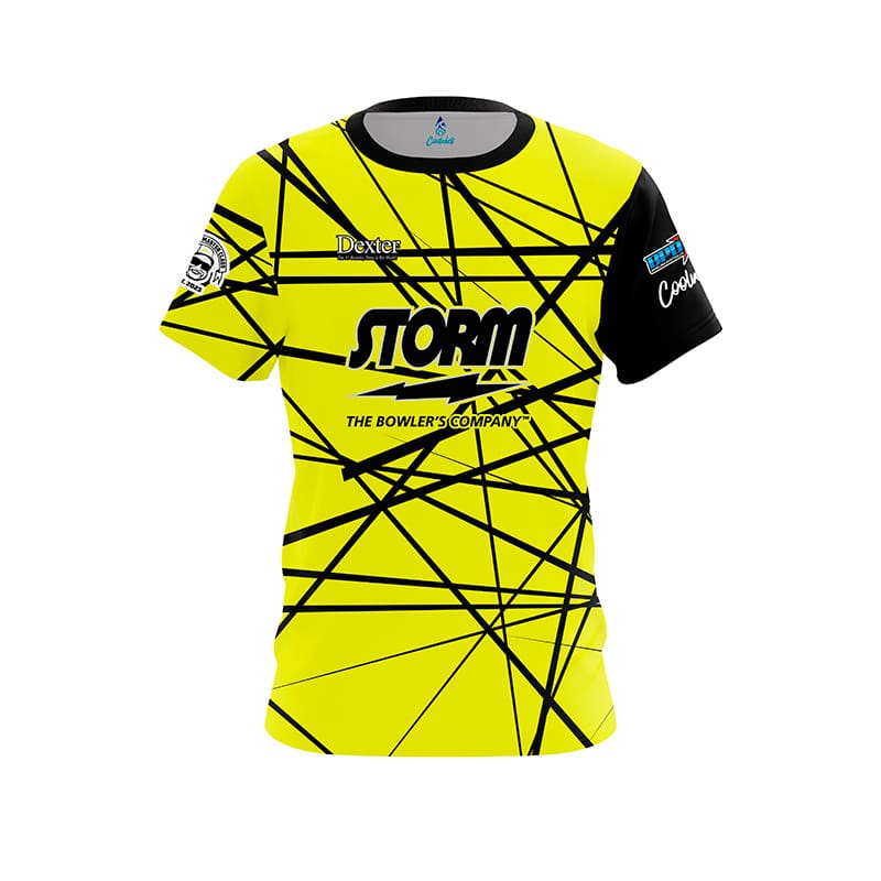 Storm Blake Walsh Yellow Distracted CoolWick Bowling Jersey