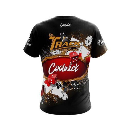 Track Brandy Adams Casino CoolWick Bowling Jersey - Image 2