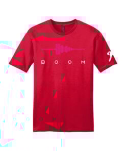 Limited Edition Red Pink Belmo Boom T-Shirt