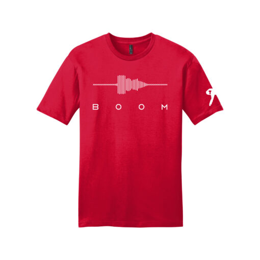 Red White Belmo Boom T-Shirt