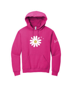 Pink Taylor Bulthuis Believe Bowling Hoodie