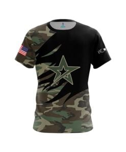 Roto Grip Thomas Stead Always in Service BDU CoolWick Bowling Jersey