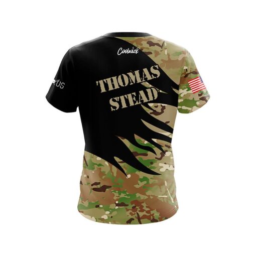 Roto Grip Thomas Stead Always in Service OCP CoolWick Bowling Jersey - Image 2