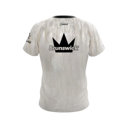 Brunswick Ivory Rhino Pro CoolWick Bowling Jersey - Image 2