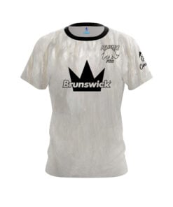 Brunswick Ivory Rhino Pro CoolWick Bowling Jersey