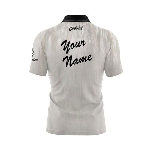 Brunswick Ivory Rhino Pro Fast Track CoolWick Bowling Jersey - Image 3