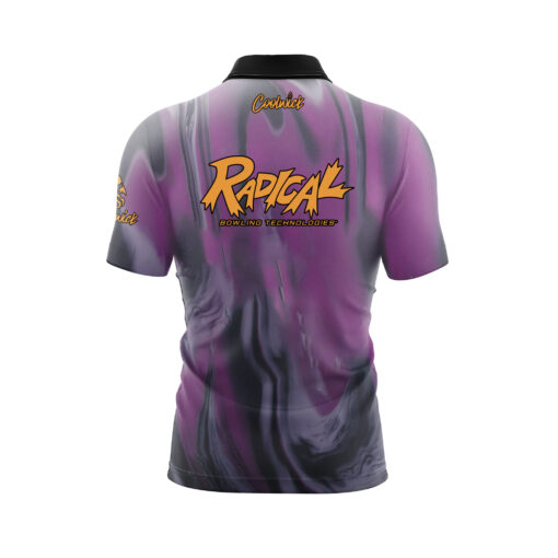 Radical Zig Zag Solid Fast Track CoolWick Bowling Jersey - Image 2