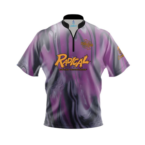 Radical Zig Zag Solid Fast Track CoolWick Bowling Jersey