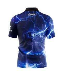 Alternative view of Electrical Lightning Fast Track CoolWick Bowling Jersey