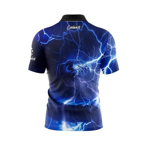 Electrical Lightning Fast Track CoolWick Bowling Jersey - Image 2