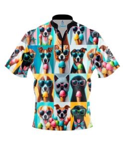 Summer Dogs Fast Track CoolWick Bowling Jersey