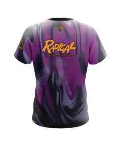 Alternative view of Radical Zig Zag Solid CoolWick Bowling Jersey