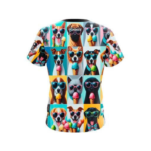Summer Dogs CoolWick Bowling Jersey - Image 2