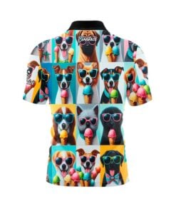 Alternative view of Summer Dogs Fast Track CoolWick Bowling Jersey
