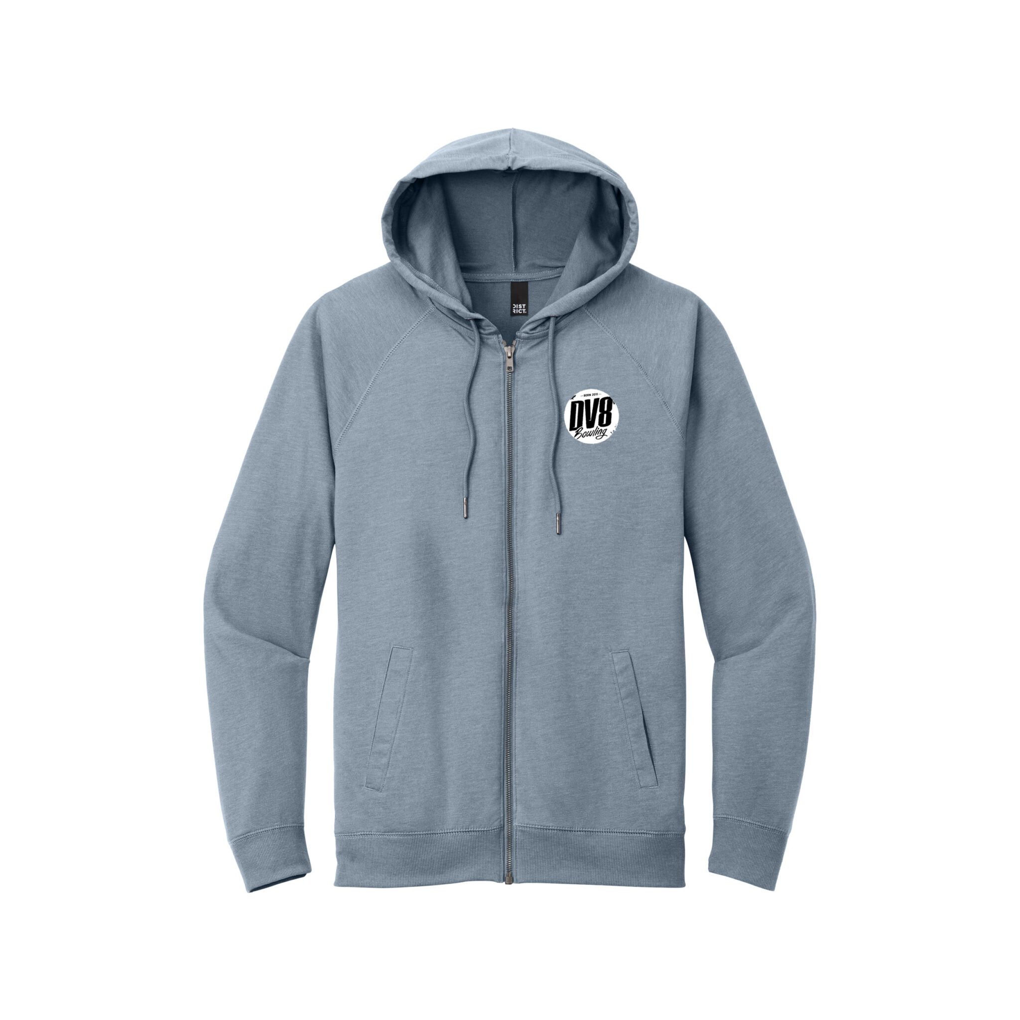 DV8 District Featherweight Full Zip Bowling Hoodie