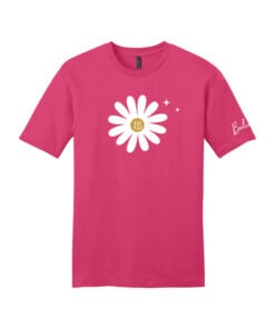 Pink Taylor Bulthuis Believe Bowling Tee Shirt