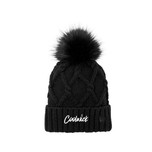 CoolWick New Era® Faux Fur Pom Bowling Beanie