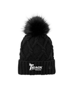 Track New Era ® Faux Fur Pom Bowling Beanie