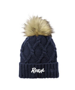 Radical New Era ® Faux Fur Pom Bowling Beanie