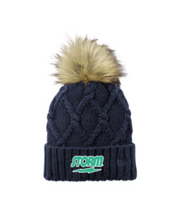 Storm New Era ® Faux Fur Pom Bowling Beanie