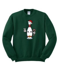 Verity Crawley CoolWick Festive PinPal Bowling Crewneck Sweatshirt