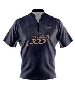Columbia 300 Ricochet Pearl Fast Track CoolWick Bowling Jersey