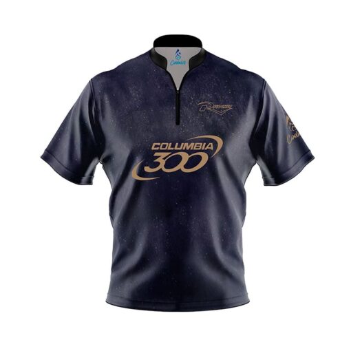 Columbia 300 Ricochet Pearl Fast Track CoolWick Bowling Jersey