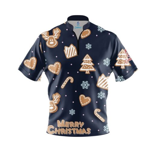 Christmas Cookies Fast Track CoolWick Bowling Jersey