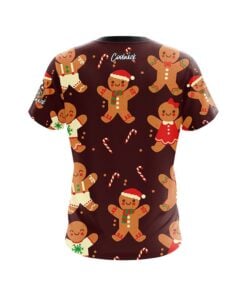 Alternative view of Gingerbread Man CoolWick Bowling Jersey