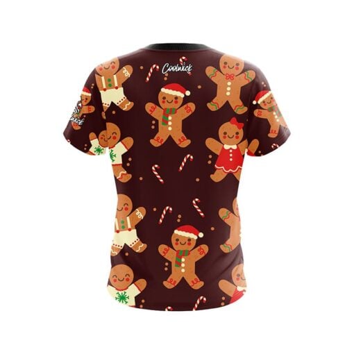 Gingerbread Man CoolWick Bowling Jersey - Image 2