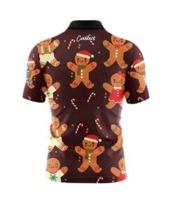 Alternative view of Gingerbread Man Fast Track CoolWick Bowling Jersey