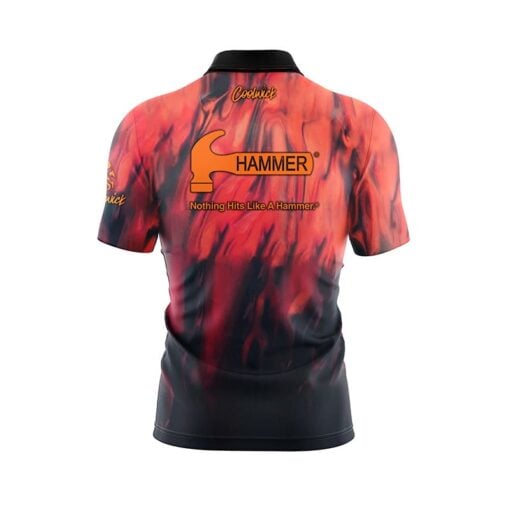 Hammer Anger Fast Track CoolWick Bowling Jersey - Image 2
