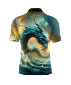 Alternative view of Hidden Dragon Fast Track CoolWick Bowling Jersey