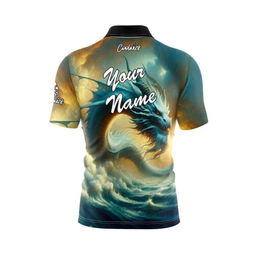 Hidden Dragon Fast Track CoolWick Bowling Jersey - Image 3