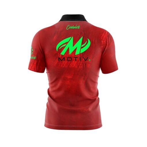 Motiv Primal Rage Evolution Fast Track CoolWick Bowling Jersey - Image 2