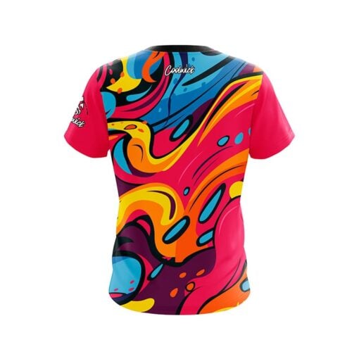 Paint Bubbles CoolWick Bowling Jersey - Image 2