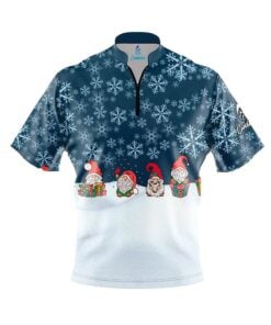 Have a Gnomey Christmas Fast Track CoolWick Bowling Jersey
