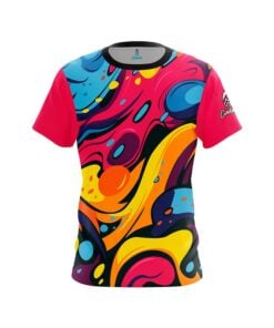 Paint Bubbles CoolWick Bowling Jersey