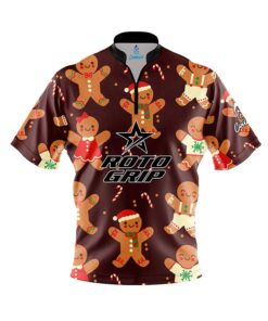 Gingerbread Man Fast Track CoolWick Bowling Jersey - Roto Grip