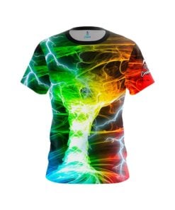 Electrical Tornado Rainbow CoolWick Bowling Jersey