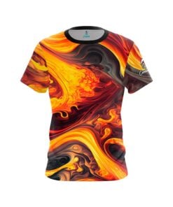 Melting Volcano CoolWick Bowling Jersey