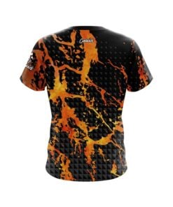 Alternative view of Flame Geometric Graffiti CoolWick Bowling Jersey