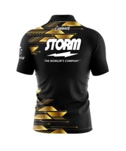 Alternative view of Storm Luxury Strikes Quick Ship CoolWick Sash Zip Bowling Jersey