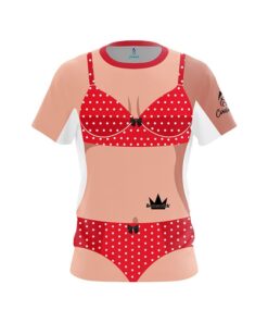 Little Polka Dot Bikini CoolWick Bowling Jersey - Brunswick