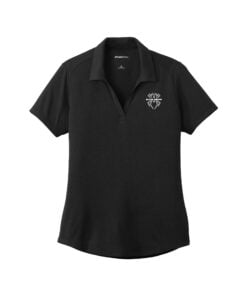 Black Widow PosiCharge Tri-Blend Women's Bowling Polo