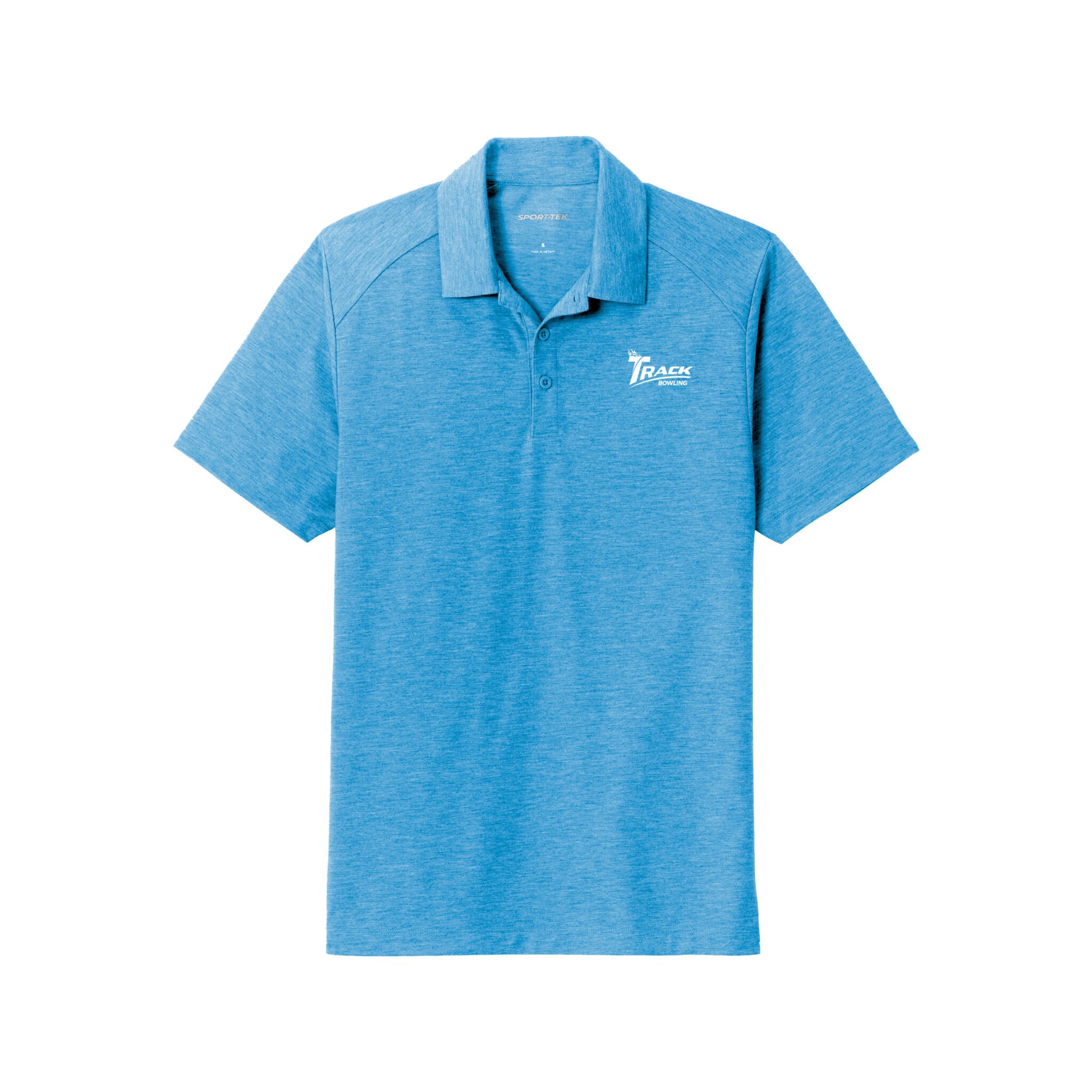 Track PosiCharge Tri-Blend Bowling Polo