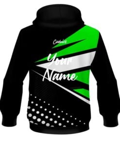 Alternative view of CoolWick Elite DG Black Green Hoodie